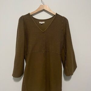 Madewell Dress Green Large